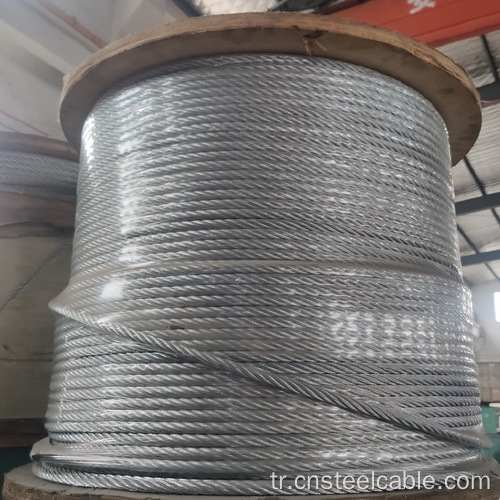 7x7 Dia.6mm Galvanizli Çelik Kablo